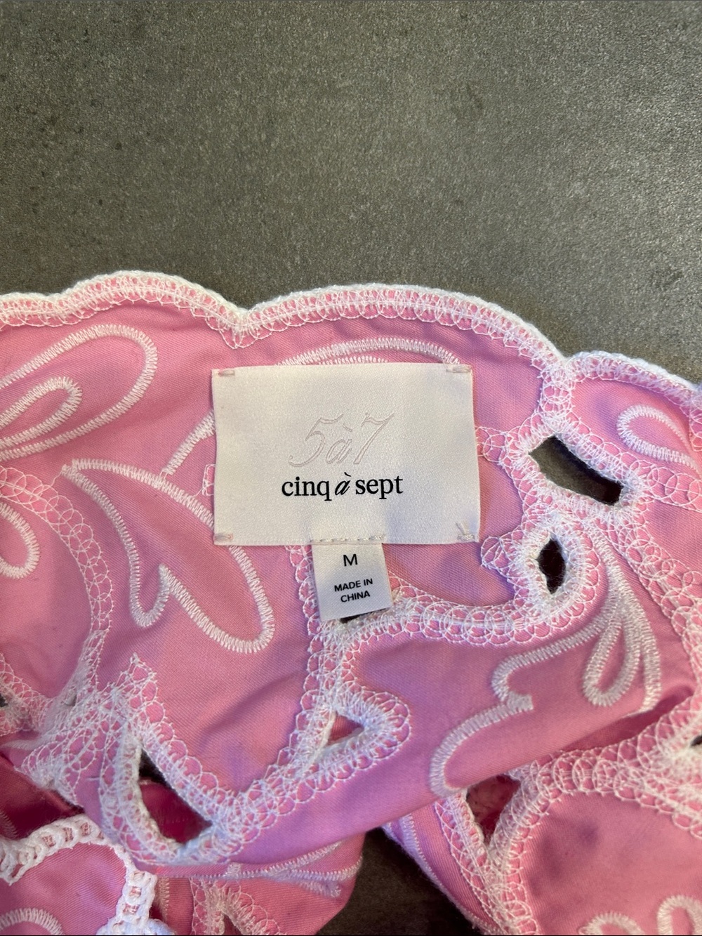 Cinq a Sept Women’s Paisley Bloom Ember Caterina Top - Picture 13 of 14